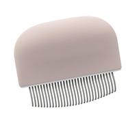 Cat Massaging Comb, Gentle Brush to Furry Kittens, 3.54x3.07x1.06 Inches Dog Shedding Brush Grooming, Comfortable Convenient Compact Pet Hair Removal Tool for Short and Long Hair