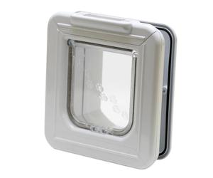 Cat Mate Elite Microchip Cat Flap with Digital Timer & LCD Display