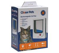 Cat Mate Porta per Gatti 254W Elettromagnetica Con Vier-Wege-Verschluss, Bianco