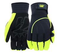 CAT Merchandise Mens Big Boys' Glove, Black/Yellow, X-Large