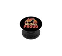 Cat Mom And Proud PopSockets PopGrip Adesivo