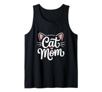 Cat Mom Cart Mom Classic Minimalist Kitty Lover tee per le Canotta
