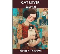 Cat Mom Diary: Aesthetic Notebook for Women | Cute Cat Lover Gift Journal | 110 Blank Lined Pages | 6x9 Softcover: Cozy green cat notebook for ... school, work, and daily inspiration.