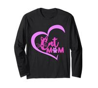 Cat Mom - I Love My Cat - Cat Mom Great Gift Idea - Classic Maglia a Manica