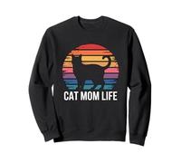 Cat Mom Life Felpa