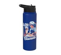 Cat Mom So This Is How You Make Biscotti Cat Making Biscotti Stainless Steel Insulated Water Bottle