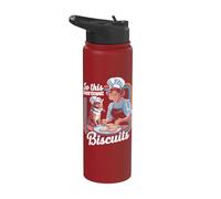 Cat Mom So This Is How You Make Biscotti Cat Making Biscotti Stainless Steel Insulated Water Bottle