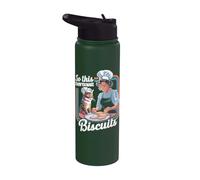Cat Mom So This Is How You Make Biscotti Cat Making Biscotti Stainless Steel Insulated Water Bottle