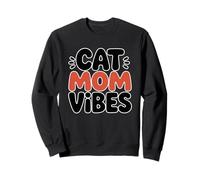 Cat Mom Vibes Felpa