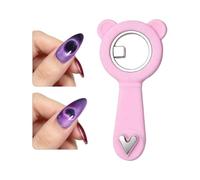 Cat Nail Magnet, Non-Slip Precise Manicure Tool With Heart Ring Design