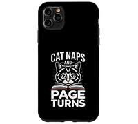 Cat Naps And Page Turns Amante dei libri Custodia per iPhone 11 Pro Max