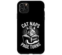 Cat Naps And Page Turns Amante dei libri Custodia per iPhone 11 Pro Max