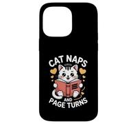 Cat Naps And Page Turns Amante dei libri Custodia per iPhone 14 Pro Max