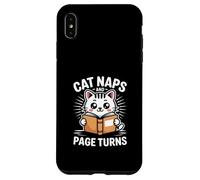 Cat Naps And Page Turns Amante dei libri Custodia per iPhone XS Max