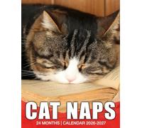 Cat Naps Calendar 2026 - 2027: Keep Life Organized with This Two-Year Monthly Planner for Work and Personal Tasks