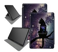 Cat Nebula Case Design per Microsoft Surface Pro 7 Plus/Pro7/Pro 6/Pro 5/Pro 2017/Pro 4/Pro LTE 12,3 pollici, rotazione a 360 gradi con angoli di visione multipli custodia con auto sleep/wake