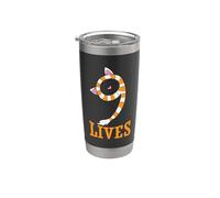 Cat Nine Lives - Sciarpa con orecchie di gatto Bicchiere termico in acciaio inox doppia parete