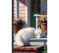 Cat Notebook: 6" x 9 " | 110 College Ruled Pages with Dateline for Cat Lovers: Cute Cat Journal for Women, Girls and Students for Notetaking, Journaling, and Organization