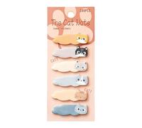Cat Notepad - Funny Sticky Notes | 180 fogli adesivi per carta con simpatica Cat Design, Stationery for School, Classroom, Office, Party, Kids, Studenti, Teachers, Reminder Notes