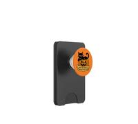 Cat on Pumpkin svegliami quando è la stagione delle zucche PopSockets PopWallet per MagSafe