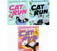 Cat on the Run Series 3-Book Collection Set: Cat of Death, Cucumber Madness, Hidden Layers