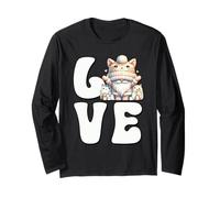 Cat Owner Must Haves With Cat Dad Gnome Love Cat Graphic Maglia a Manica