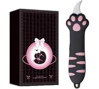 Cat Paw Box Cutter, 2025 Nuovo coltello a forma di artiglio di gatto retrattile, coltello multiuso multiuso, mini taglierino portatile carino, per ragazza donna