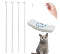 Cat Paw Chopsticks, 3 paia di bacchette con simpatiche zampe di gatto, ideali per gli amanti di gatti e accessori da cucina originali, perfetti per pasti quotidiani o come regalo speciale