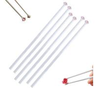 Cat Paw Chopsticks, Meowgicchopsticks, Reusable Non-Slip Chopsticks with Cute Pink Paw Prints, Durable & Lightweight, Fun Gift for Cat Lovers & Girlfriends (6)
