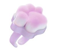 Cat Paw Nail Dust Brush - Manicure Powder Cleaner, Soft Bristle Remove,r Acrylic Gel Brushes, Handheld Compact Grip Cleaning Tool | Suitable for Home Salon Makeup Grooming Office Travel Valentines
