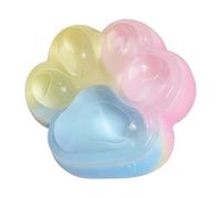 Cat Paw, Silicone Squeeze Ball, Handmade Sensory Tool, Silent Fidgeting Comfort Design, Tension Reduction Tech, Premium Desktop Accessory, White Squishy Model For Travel Home Meeting