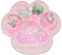 Cat Paw Squishy Squeeze Toys, Plush Sticky Toy, Trendy Kawaii Plush, Jelly Handmade Silicone, Transparent Cute Squeezable Animal Toys (B)