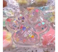 Cat Paw Squishy Squeeze Toys, Plush Sticky Toy, Trendy Kawaii Plush, Jelly Handmade Silicone, Transparent Cute Squeezable Animal Toys (H)