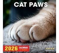 Cat Paws Calendar 2026: A year admiring gentle feline feet