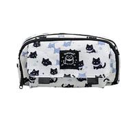 Cat Pencil Pouch - Portable large Capacity Zippered Case, Pencil Pen Storage Holder Pouch Home | Student Backpack Organizer, Office Desk Supply Case, Makeup Brush Holder, Art Class Supply Bag