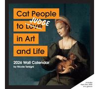 Cat People to Judge in Art and Life 2026 Wall Calendar (PRESALE 28/08/2025)