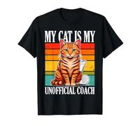 Cat Pickleball Il Mio Gatto è Il Mio Allenatore Non Ufficiale Maglietta