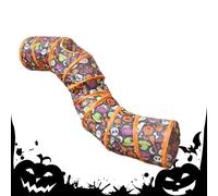 Cat Play Tunnel - Cat Tunnel, CatS Tunnels For Indoor Cats, Foldable Small Animals Cave Play Hideouts For Ferrets Hamster Dogs Bunny Activity Space, Interactive Halloween TunnelS