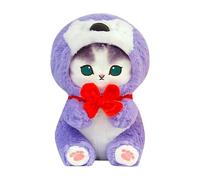 Cat Plush Toy, Stuffed Animal Doll, 7.87 inches Small Soft Cozy Toys, Creative Kids’ Comfort Plushy, Cute Bedroom Home Decor, Ideal Birthday Gift for Children and Kitten Lovers
