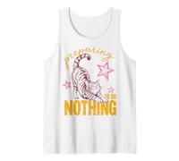 Cat Preparing To Do Nothing Funny Lazy Relaxation Humor Canotta
