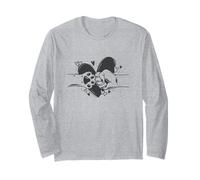 Cat Pugno Bump Love Paw Punch Maglia a Manica