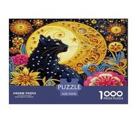 Cat Puzzle 1000 Pièces Pour Adultes Et Enfants Dès 14 Ans Jeu De Patience Et De Réflexion Cute Kitten Divertissement Créatif Cadeau Classiques Décoration De La Maison 70x50cm/1000pcs
