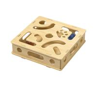Cat Puzzle Toy - accattivante Intelligenza -Labyrinth Box, divertente giocattolo di arricchimento a campana | Allenatore di stimolazione portatile con design compatto, soluzione interna per gattini