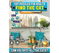 Cat Puzzles for Adults - Find the Cat: Picture Puzzle Hidden Object Cat Games to Exercise Your Brain!