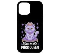 Cat Queen - Gatto divertente Custodia per iPhone 12 Pro Max