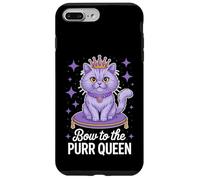 Cat Queen - Gatto divertente Custodia per iPhone 7 Plus/8 Plus