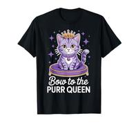 Cat Queen - Gatto divertente Maglietta