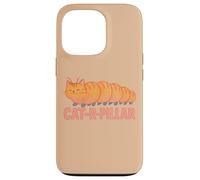 Cat R Pillar Caterpillar Cat art simpatico e divertente gatto Custodia per iPhone 13 Pro