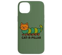 Cat R Pillar Caterpillar Cat art simpatico e divertente gatto Custodia per iPhone 14 Plus