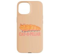 Cat R Pillar Caterpillar Cat art simpatico e divertente gatto Custodia per iPhone 15